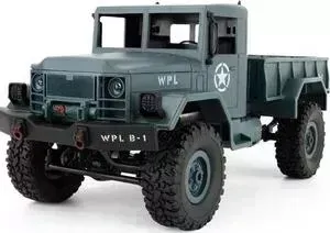 Радиоуправляемая машина WPL Military Truck KIT 4WD 2.4G масштаб 1:16 - B-14K-Blue