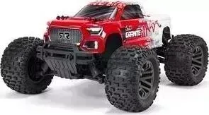 Радиоуправляемый монстр Arrma GRANITE 4X4 V3 3S BLX 4WD RTR масштаб 1:10 2.4G (красный) - ARA4302V3T2