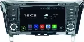 Автомагнитола INCAR Nissan X-Trail,Qashqai 15-20 с круг.обзором (AHR-6282BV) Android 5.1/1024*600,wi-fi, 8"