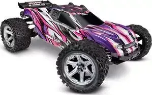 Радиоуправляемый трагги TRAXXAS Rustler 4X4 VXL Pink - TRA67076-4-p