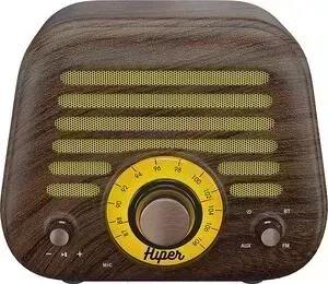 Портативная колонка Hiper RETRO L H-OT5 wooden