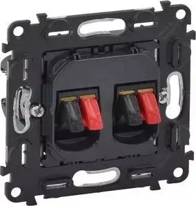 Розетка Legrand Акустическая двойная Valena Мех In Matic 753078