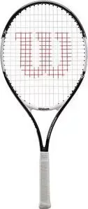 Ракетка для большого тенниса Wilson Roger Federer 26 Gr0, арт. WR028210U, детей 11лет, алюм.,со струн,черно-белый