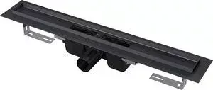 Душевой лоток AlcaPlast для перфорированной решетки, черный матовый (APZ1BLACK-1050)