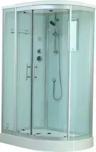 Душевая кабина TIMO Standart T-6602 Silver L 120x85 профиль серебристый (T-6602 S L)