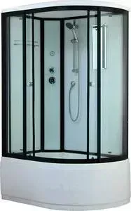 Душевая кабина TIMO Standart T-6620 Black L 120x85 профиль черный (T-6620 S L)