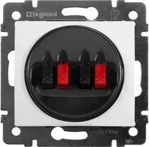 Розетка Legrand акустическая Valena белая 774424