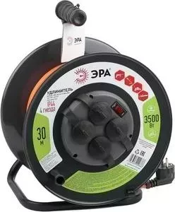 Удлинитель ЭРА силовой RMx-4es-3x1.5-30m-IP44 Б0046850