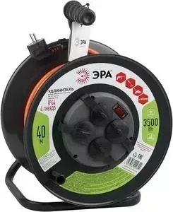 Удлинитель ЭРА силовой RMx-4es-3x1.5-40m-IP44 Б0046851