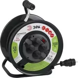 Удлинитель ЭРА силовой RMx-4es-3x1.5-50m-IP44(kg) Б0046804