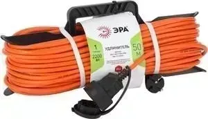 Удлинитель ЭРА силовой UFx-1-2x1.5-50m-IP44 Б0046823