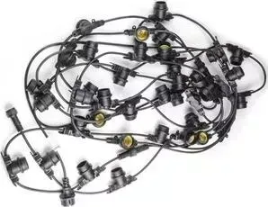 Гирлянда UNIEL Уличная (UL-00007150) 230V черный UDL-K121 10/E27/5M 5C IP65 Black Belt-Light