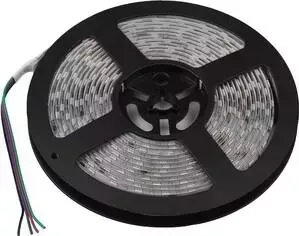 Лента ЭРА Светодиодная влагозащищенная 14,4W/m 60LED/m 5050SMD RGB 5M LS5050-14,4-60-24-65-RGB-5m Б0043115