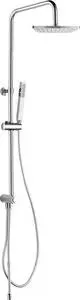 Душевой гарнитур AQUANET AF100-70-S-C Practic S 20 с верхним душем (243319)