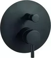 Смеситель для ванны Paffoni Light черный матовый (LIG015NO)
