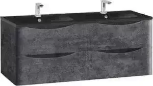 Тумба с раковиной Vincea с Roberta Stone 120x48 см, камень (VMC-1R120MS, VCB-1RA120B)