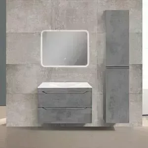 Мебель для ванной Vincea Fine 80 подвесная, Beton