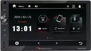 Автомагнитола Nakamichi ГУ Universal 7; NAM1700r/2 din мультимедиа, 4х50 вт, MP3,USB,SD,BT, емкостной тач. Экран