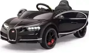 Детский электромобиль Harleybella Bugatti Chiron 2.4G - BLACK - HL318