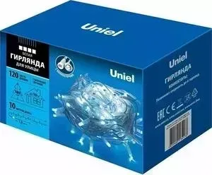 Гирлянда UNIEL уличная 220V белый ULD-S1000-120/SWK White IP67