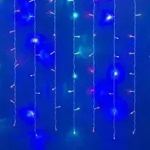 Гирлянда UNIEL Уличная светодиодная (UL-00007216) занавес 220V разноцветный ULD-C3020-240/TTK Multi IP44