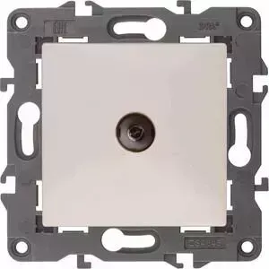 Розетка ЭРА TV проходная Elegance 14-3102-02 Б0034297