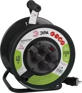 Удлинитель ЭРА силовой RMx-4es-3x1.5-40m-IP44(kg) Б0046848