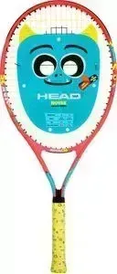 Ракетка для большого тенниса Head Novak 25 Gr07, арт. 233500, 8-10 лет, алюм., со струнами, красн-сине-желтый