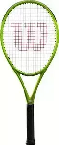 Ракетка для большого тенниса Wilson Blade Feel Pro, артWR018810U3, любителей, со струнами, зеленый