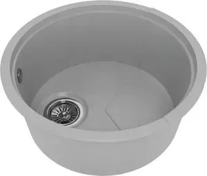 Мойка кухонная KitKraken Lake Grey серая (O-510.7032)