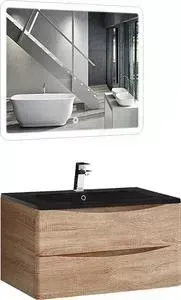 Мебель для ванной Vincea Roberta W.Oak B Led A 80 дуб