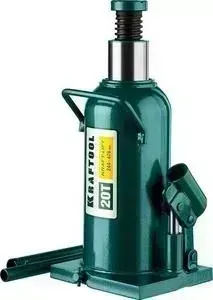 Домкрат KRAFTOOL гидравлический бутылочный 20т, Kraft-Lift (43462-20-z01)