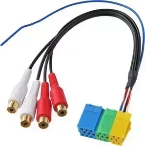 Разъём INCAR ISO Mini RCA