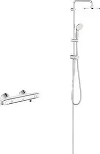 Термостат для душа Grohe Grohtherm 1000 New с душевым гарнитуром, хром (34550000, 27389002)