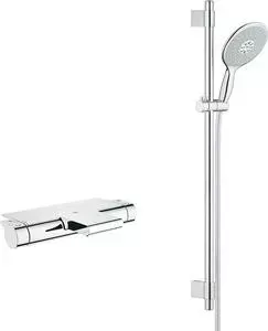 Термостат для ванны Grohe Grohtherm 2000 с душевым гарнитуром, хром (34464001, 27750000)