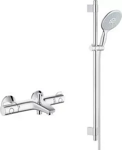 Термостат для ванны Grohe Grohtherm 800 с душевым гарнитуром, хром (34576000, 27750000)