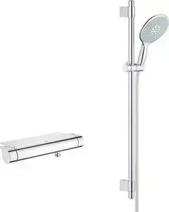 Термостат для душа Grohe Grohtherm 2000 с душевым гарнитуром, хром (34469001, 27750000)