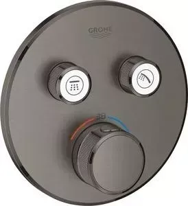 Термостат для ванны Grohe Grohtherm SmartControl встраиваемый, темный графит (29119AL0, 35600000)