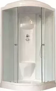 Душевая кабина Royal Bath HK6 90х90х217 стекло белое/матовое (RB90HK6-WC )
