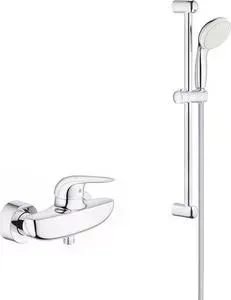 Смеситель для душа Grohe Wave с душевым гарнитуром, хром (32287001, 27853001)