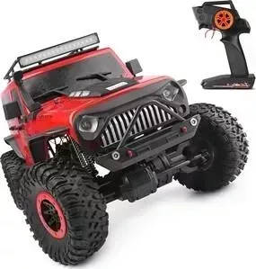 Радиоуправляемый краулер WL Toys 1/10 4WD Красный, электро - OFF ROAD JEEP (15 км/ч)