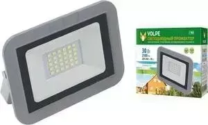 Прожектор светодиодный VOLPE (UL-00003589) 10W 6500К ULF-Q591 30W/DW IP65 220-240B Silver