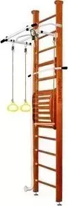 Шведская стенка Kampfer Helena Maxi Ceiling №4 Вишневый Высота 3 м белый антик турник