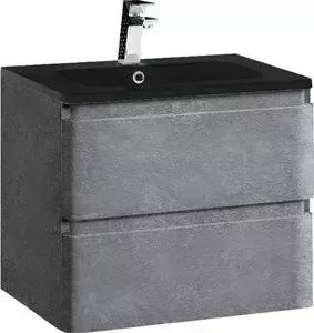 Тумба с раковиной Vincea с Alba Stone 60x48 см, камень (VMC-1A600MS, VCB-1RA600B)