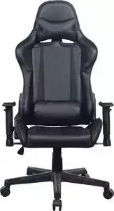 Кресло офисное Brabix компьютерное GT Carbon GM-115 две подушки экокожа черное 531932