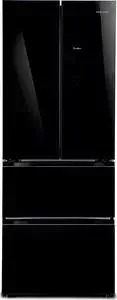 Холодильник TESLER RFD-361I BLACK GLASS