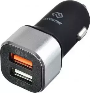 Зарядное устройство DIGMA DGCC-2U-QC3.0-BS 5.4A
