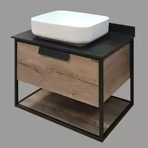 Мебель для ванной Comforty Кёльн 75 дуб темный