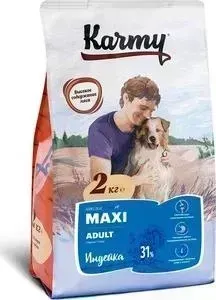 Сухой корм Karmy Maxi Adult Dog Индейка для взрослых собак крупных пород 2кг