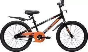 Велосипед 2-х колесный NOVATRACK 20" JUSTER черный 205JUSTER.BK9